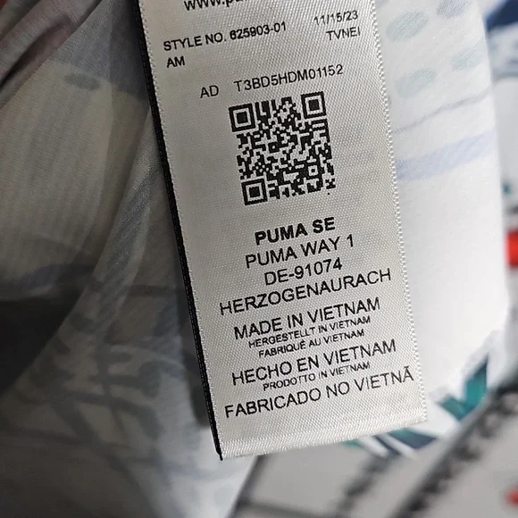 Puma‎ Floral Paradise 1/4 Zip Sweatshirt Golf Athleisure Tennis Size Small NWT - Picture 6 of 10